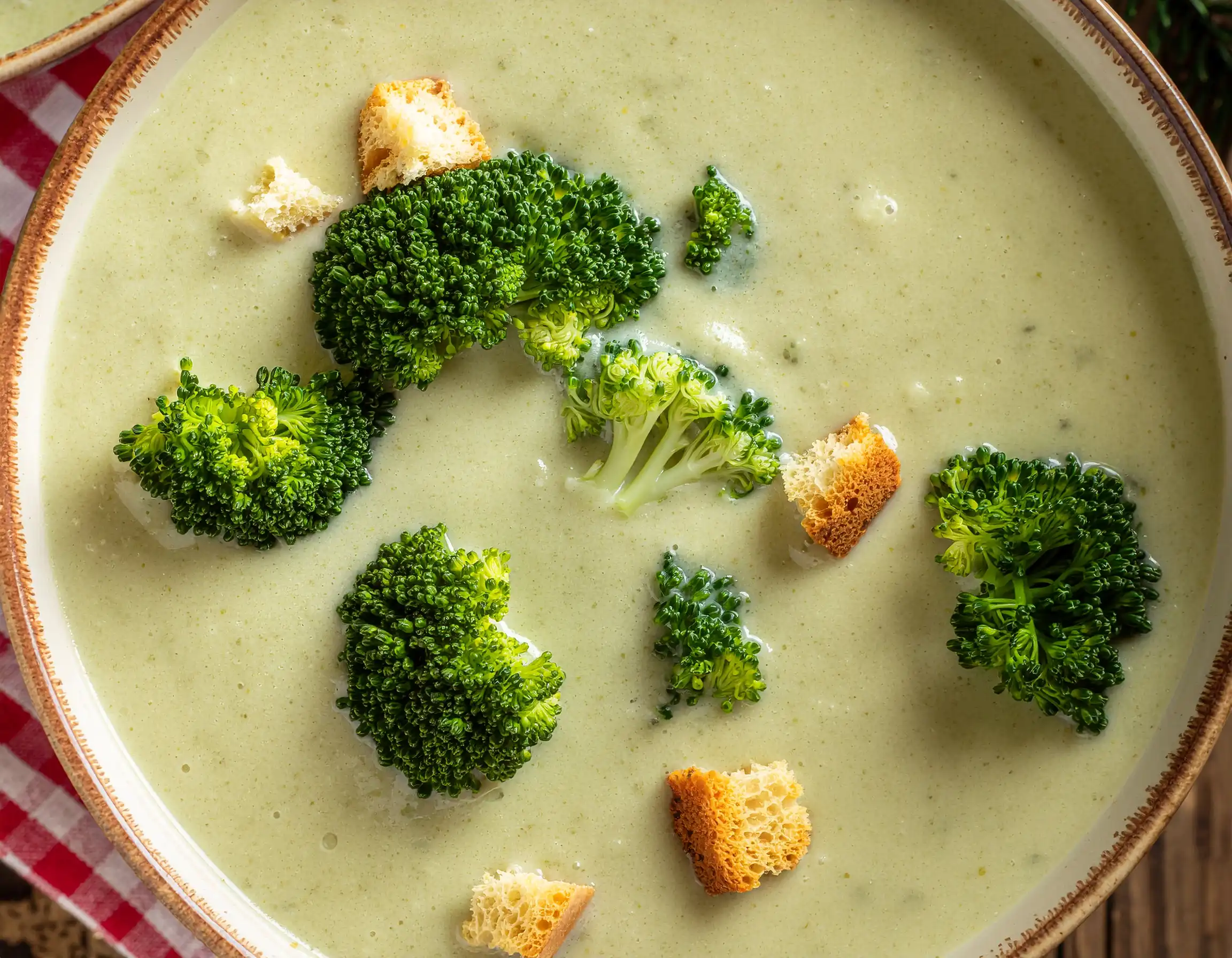 Romige Broccoli-Cheddar Soep