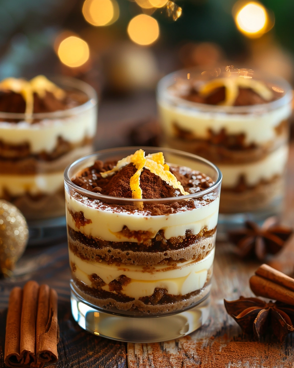 Tiramisu met speculaas en sinaasappel