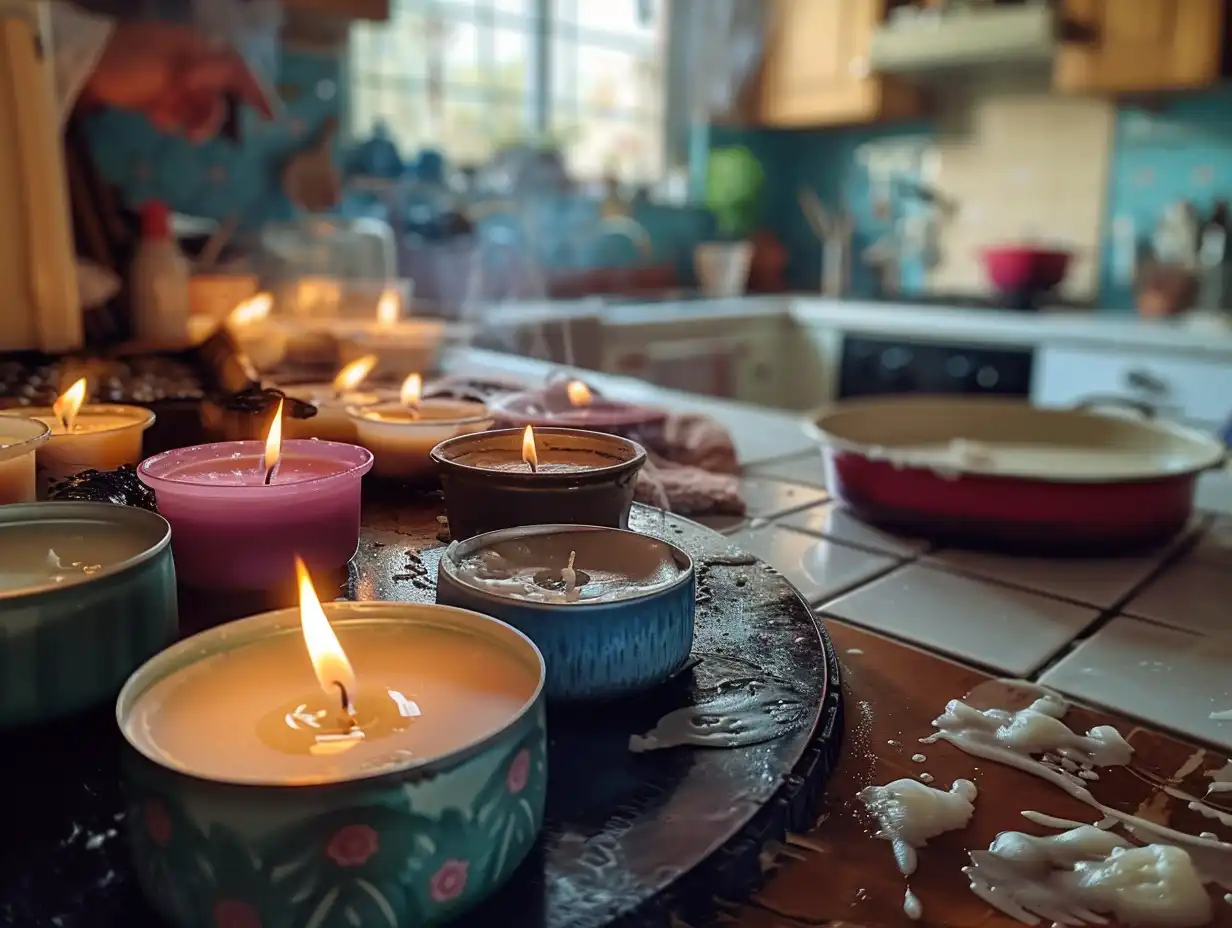 Kaarsen die over zijn na Kerst: wat doe je ermee?